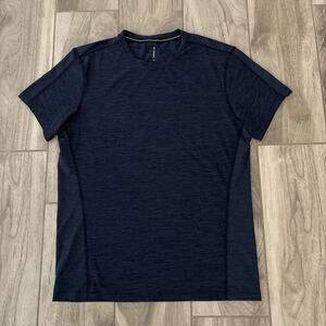 Ten Thousand The Versatile Shirt Mens Sz M Blue Athletic Mesh Performance Tee